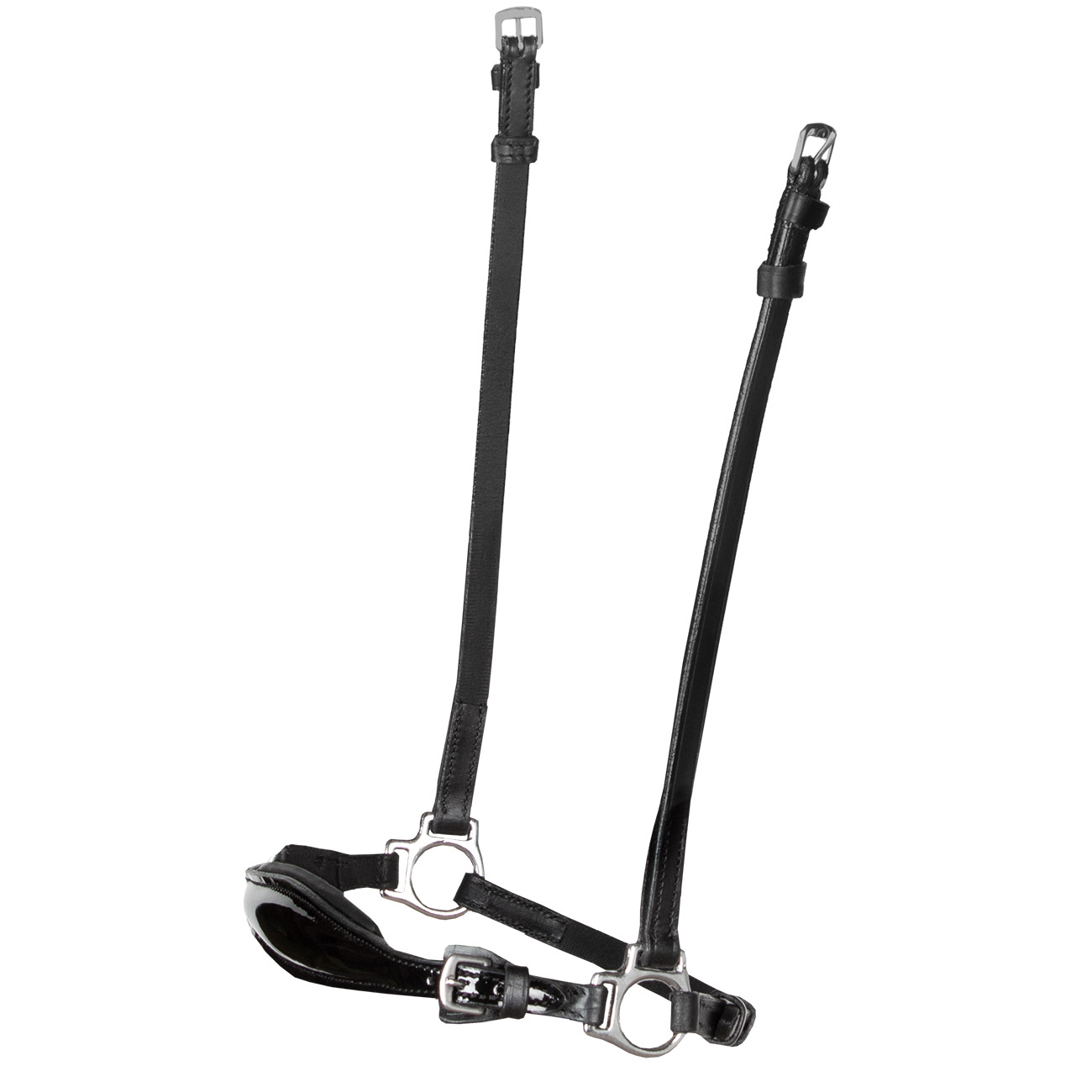 reithalfter-einzeln-hannover-hannoveranisch-stride-lack-schwarz-anatomisch-warmblut-full-vollblut-vb