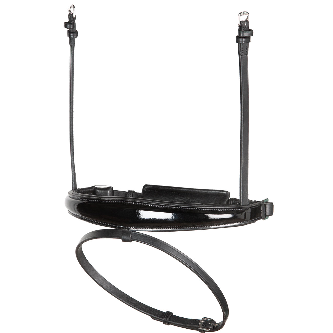 Reithalfter-Performance-Schwarz-Lack-1