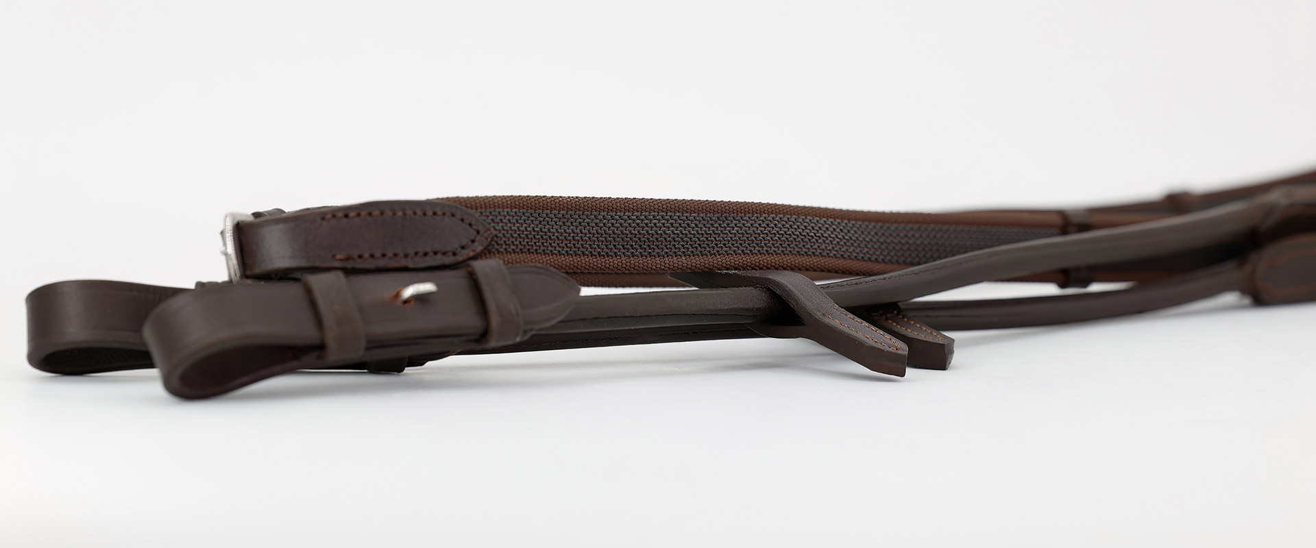 Antislip-Zuegel-RUND-Zaumhaken-Braun