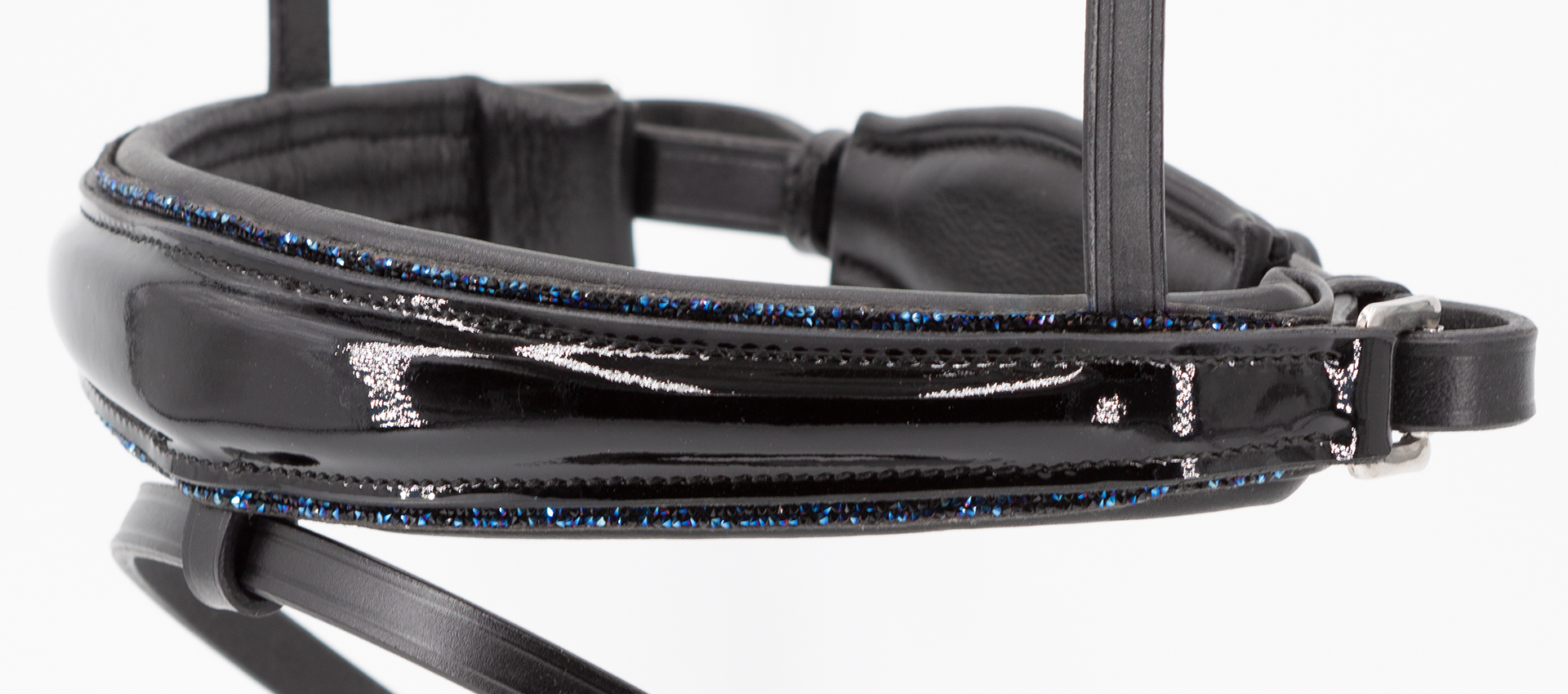 Reithalfter-Shiny-blau