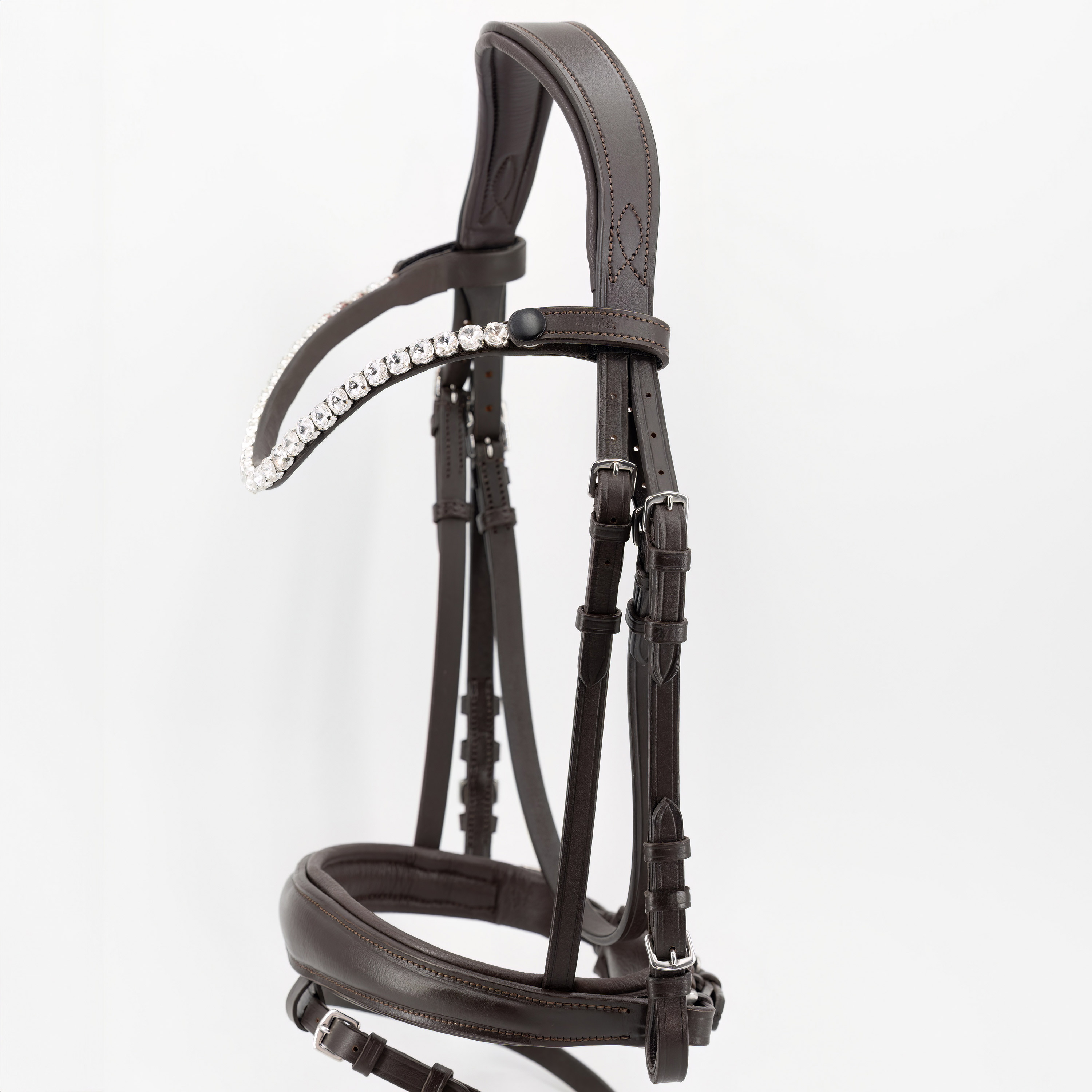 Trense-Performance-Braun-abnehmbarer-Sperrriemen-Schnallen