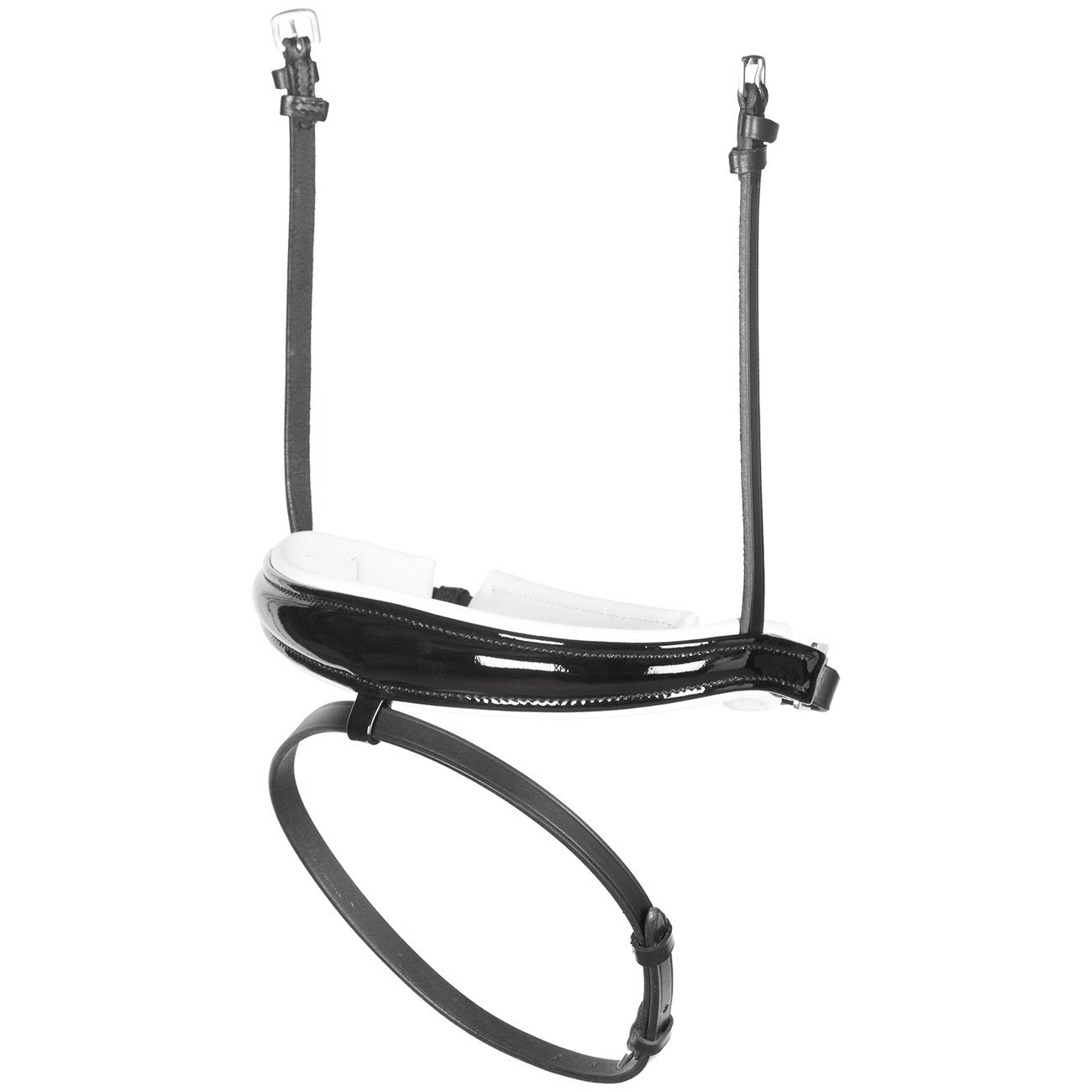 RH-Competition-Schwarz-Weiss-Lackleder-Reithalfter
