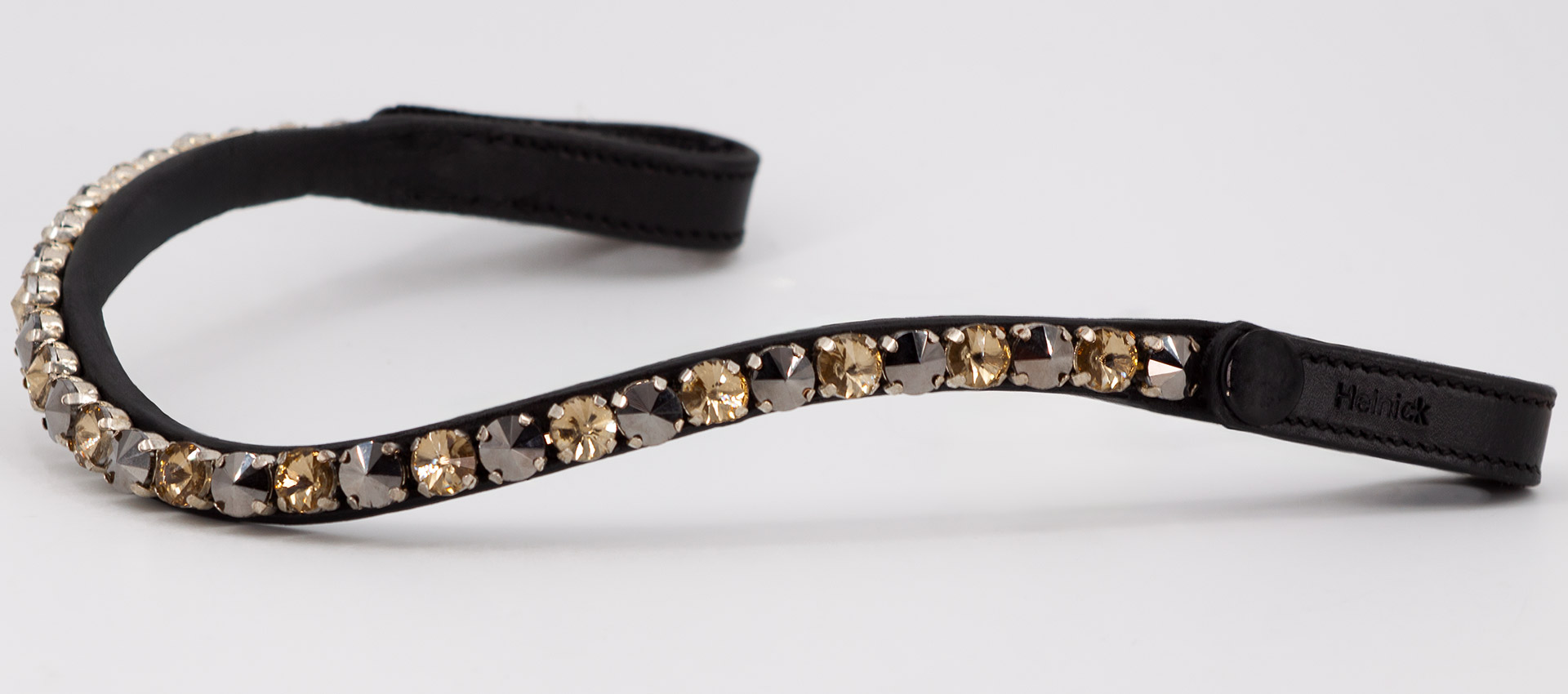 Stirnriemen-Schwarz-grosse-steine-Glow-Daroda