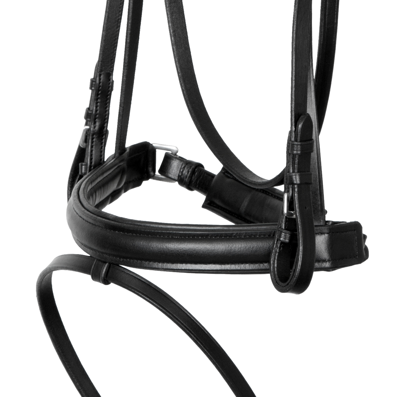 Reithalfter-Comfort-Schwedisch-Schwarz