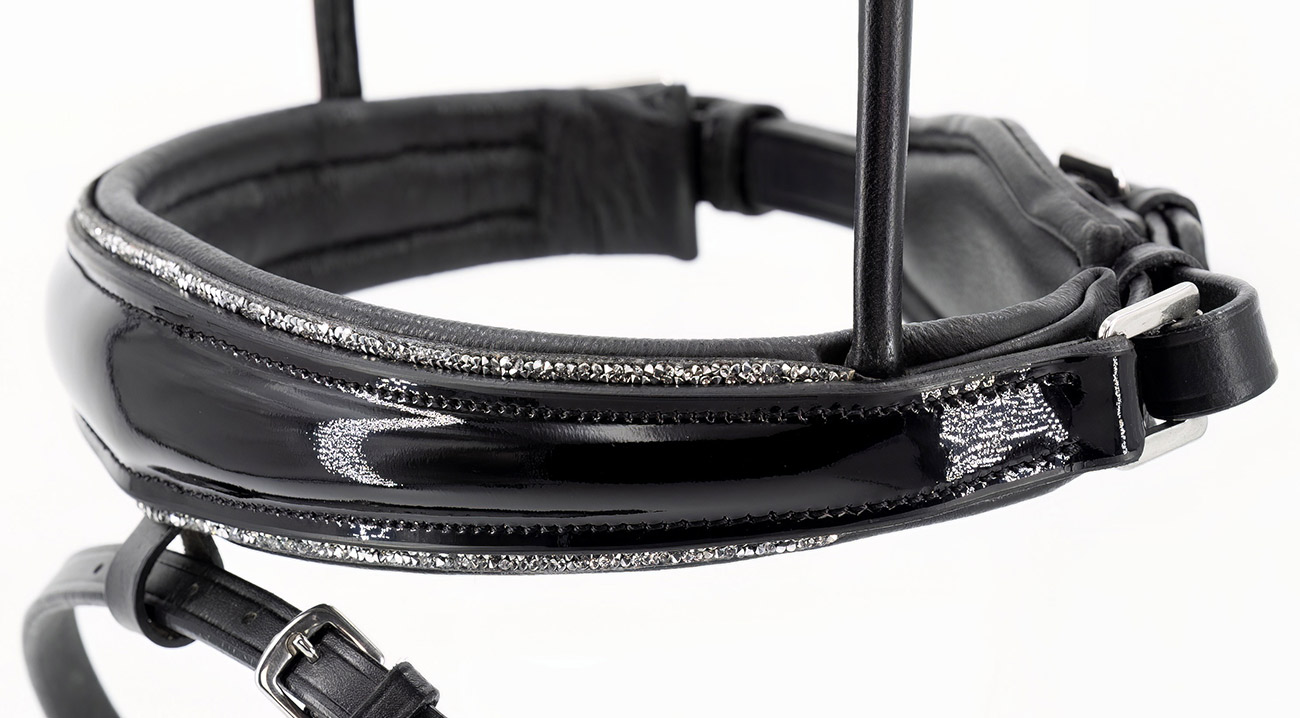 Reithalfter-ProLine-Glitzerbesatz-Silber