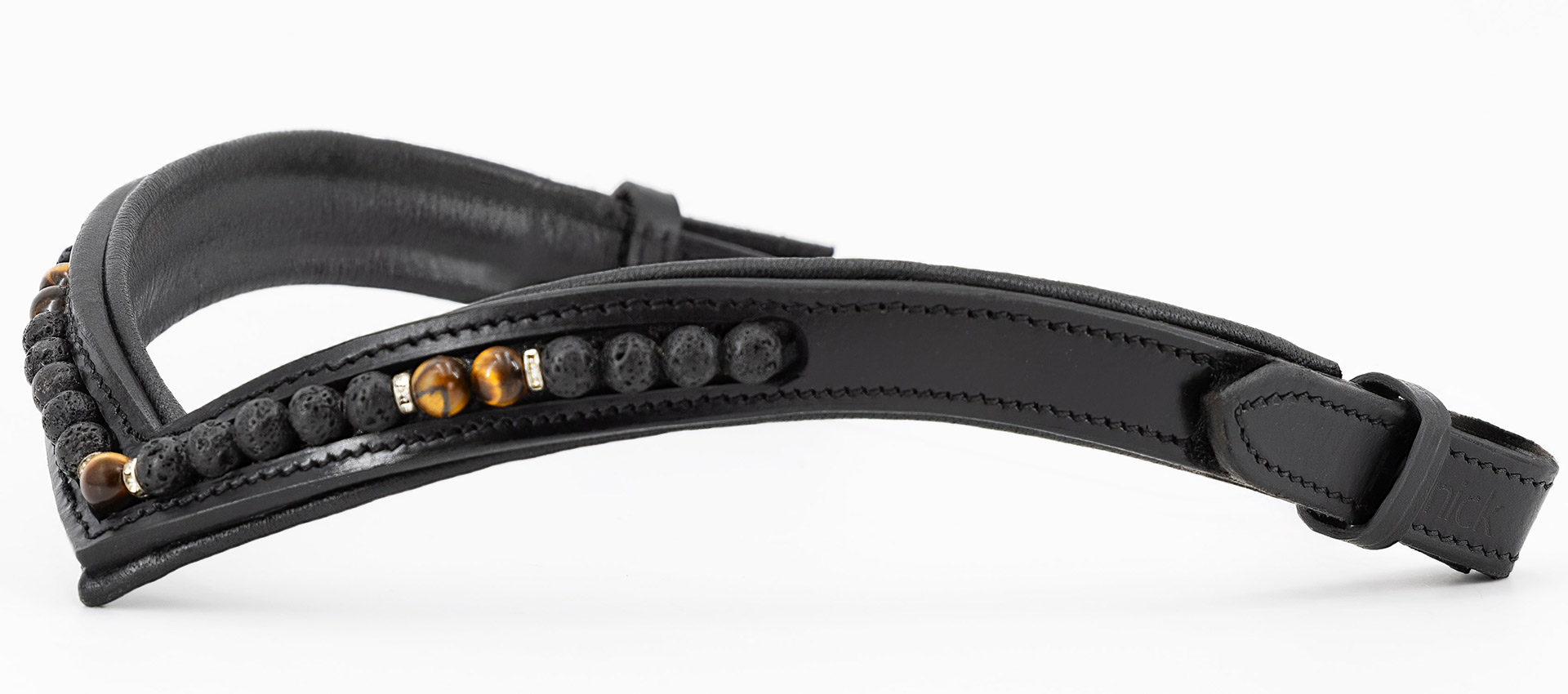 Stirnriemen Quick-Change Shaped-Braun