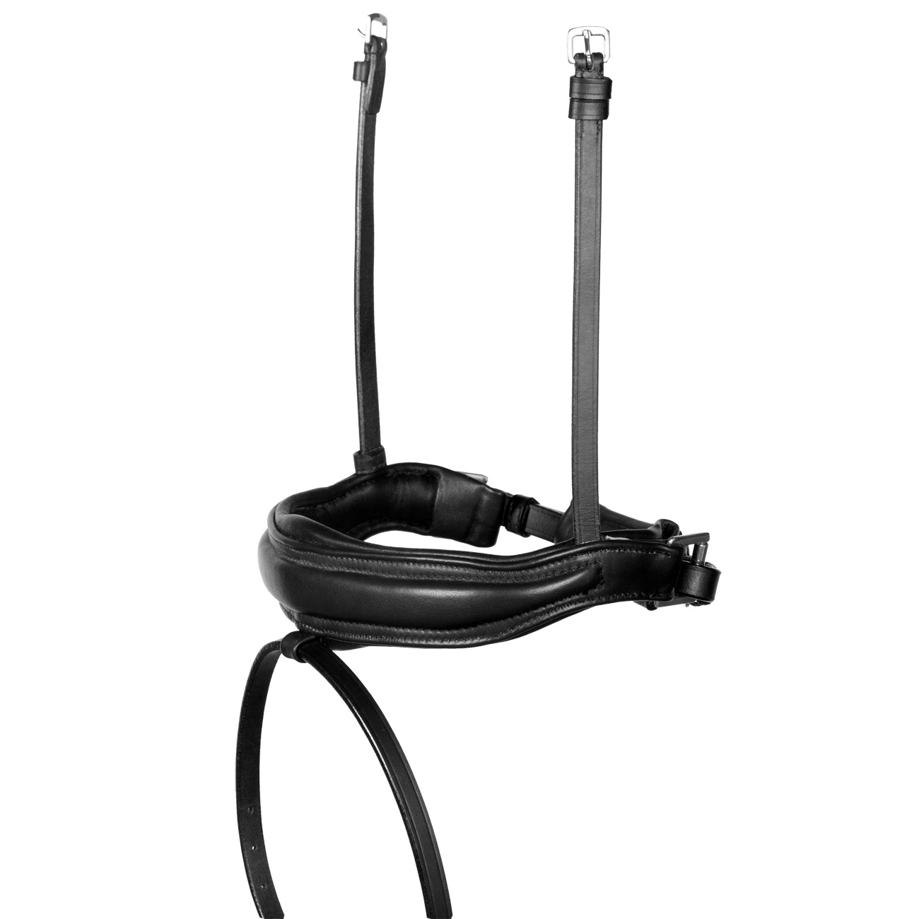 Reithalfter-anatomisch-breit-Custom-Schwarz