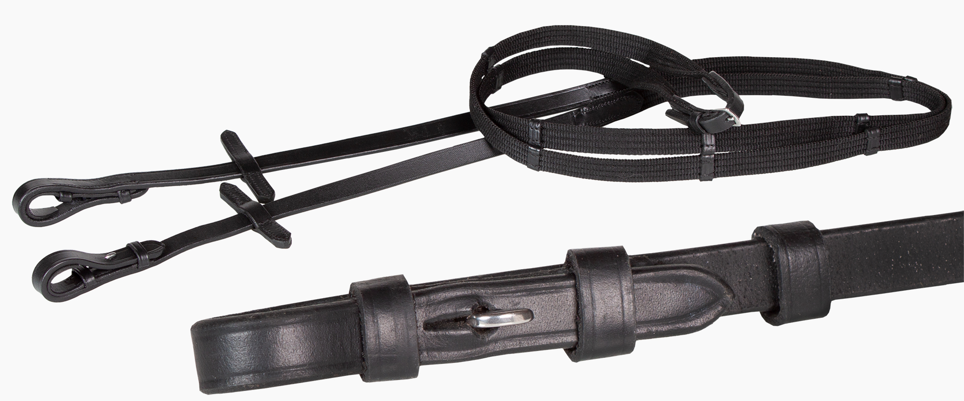 Gurt-Zuegel-Schwarz-Zaumhaken