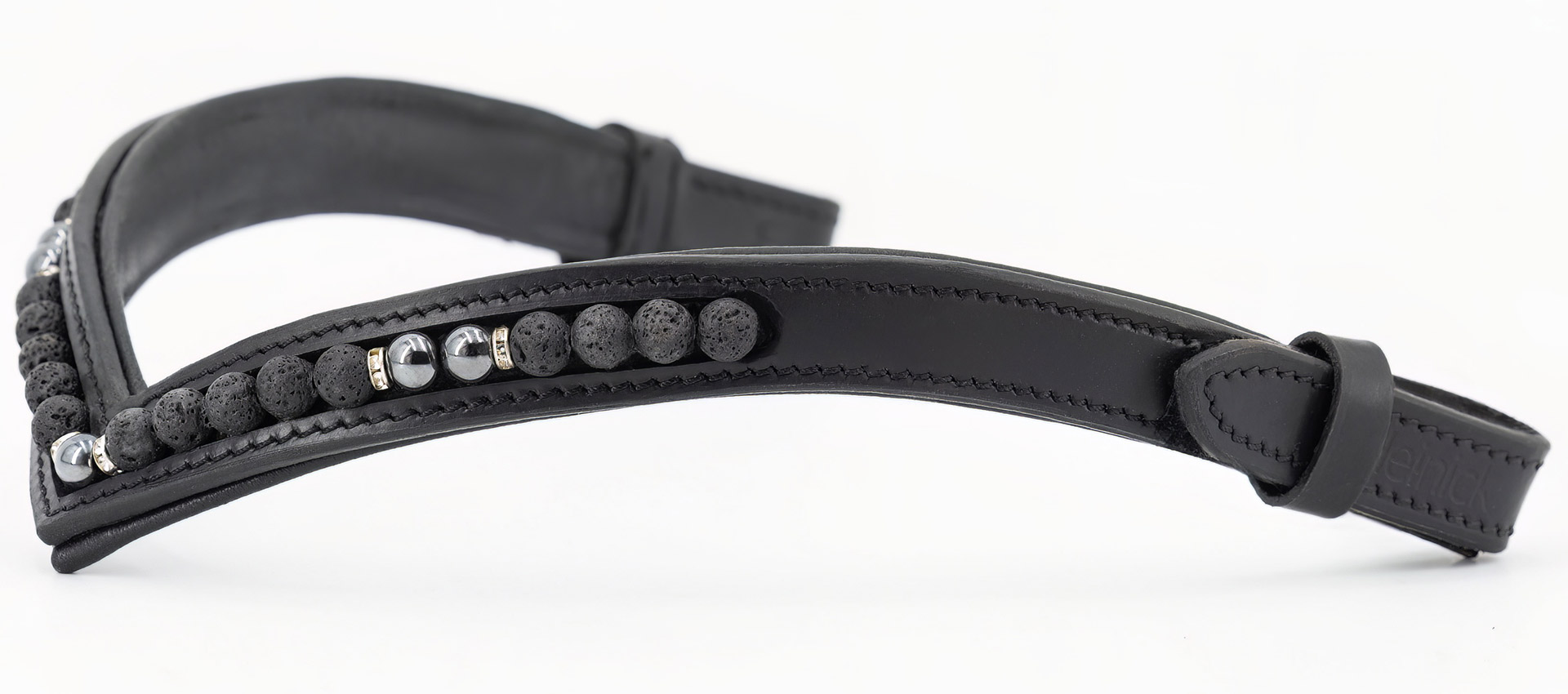 Stirnriemen Quick-Change Shaped-Grau