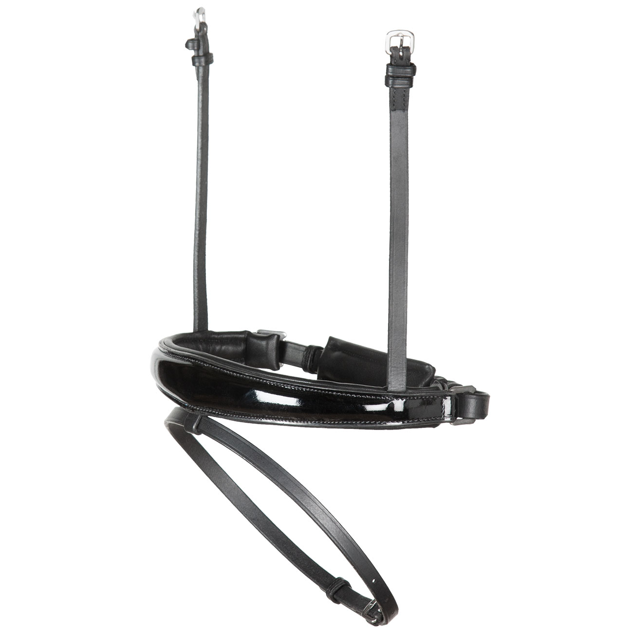 Reithalfter-Performance-Schwarz-Lack