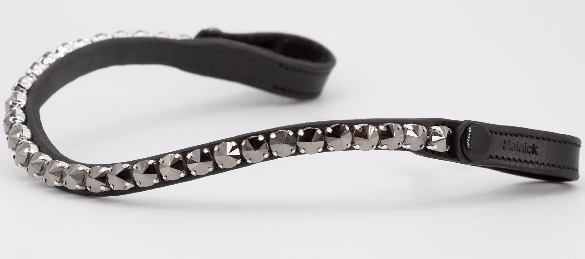 Stirnriemen-Schwarz-grosse-steine-Glow-Ash