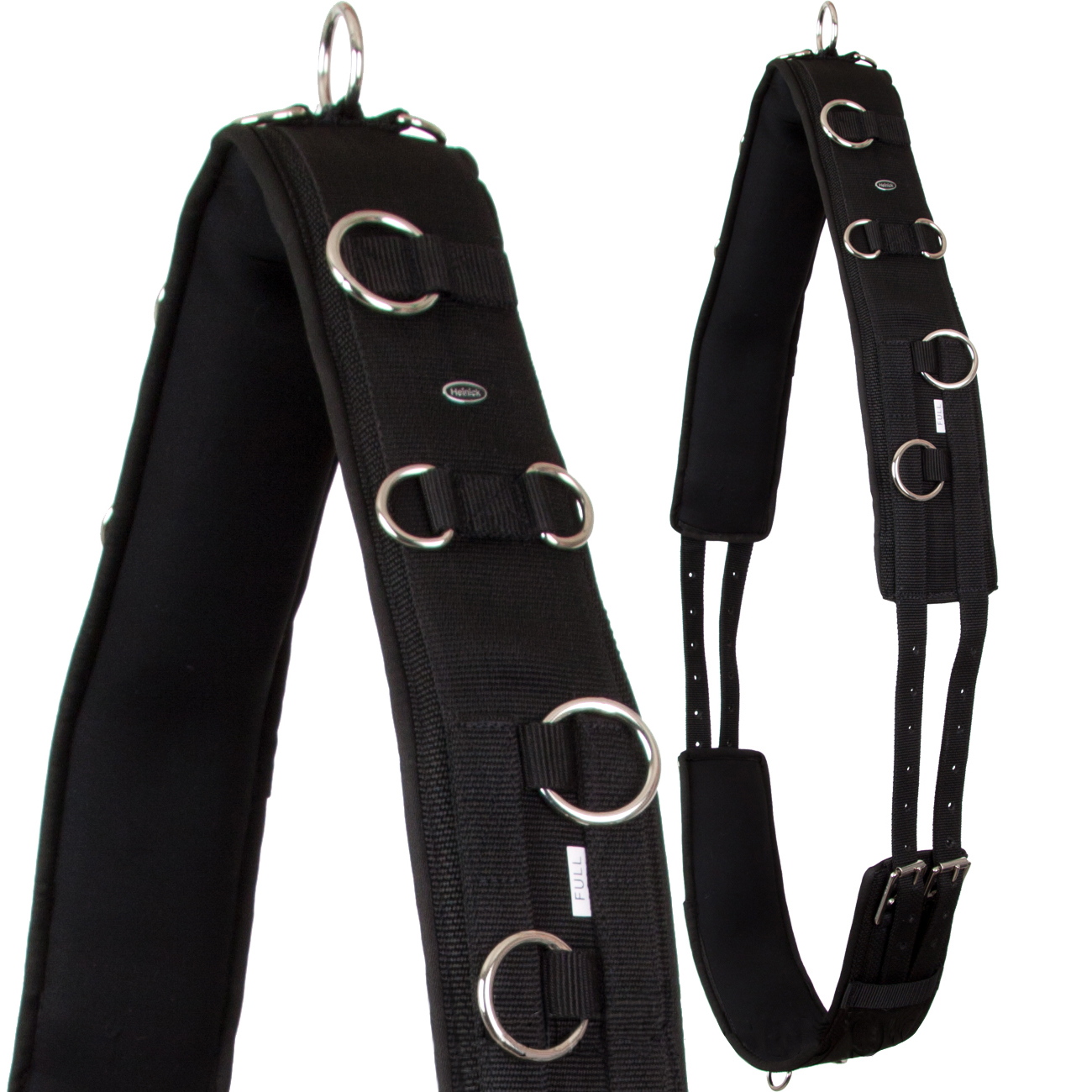 Longiergurt-Neopren-Schwarz -A