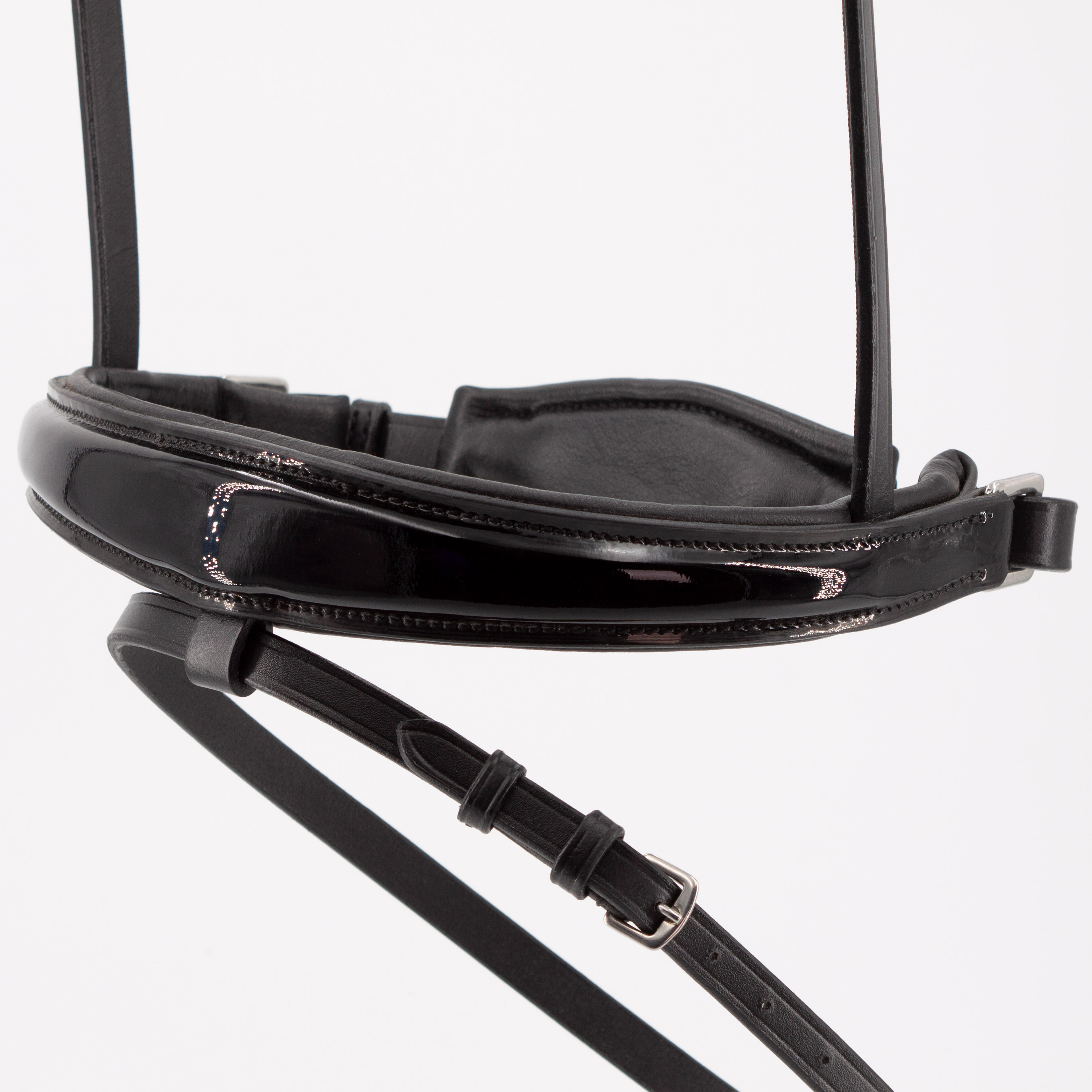 Reithalfter-mit-Sperrriemen-anatomisch-Performance-schwarz